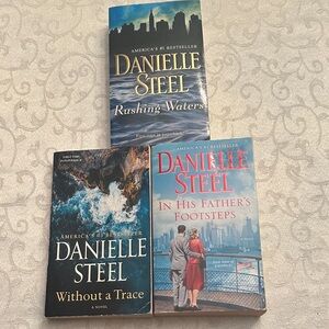 Three Romantic books of Danielle Steel. Used good condition.